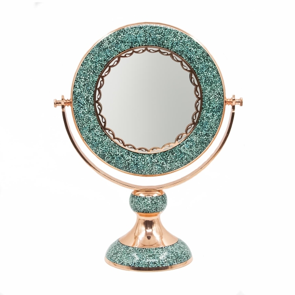 Persian Firoozeh Koobi (Turquoise) Ayeneh Shamdoon Set