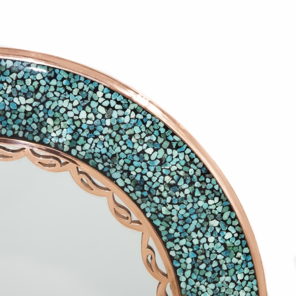 Persian Firoozeh Koobi (Turquoise) Ayeneh Shamdoon Set