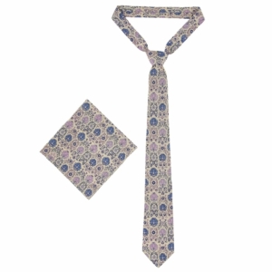 Elegant Termeh Tie & Pocket Square