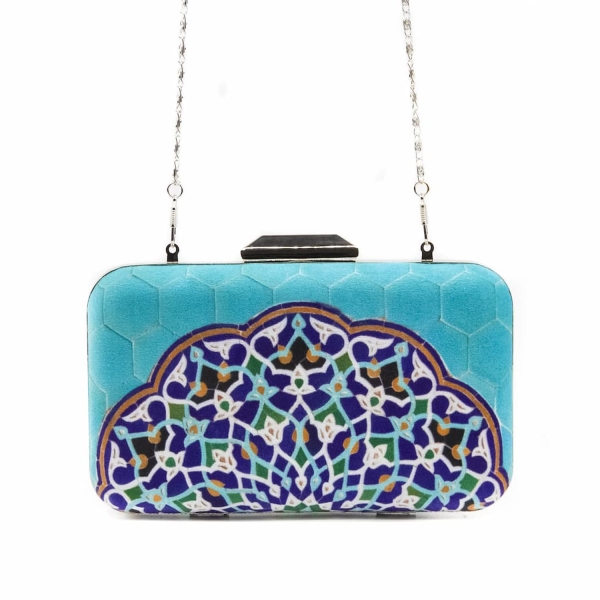 Persian Blue Clutch