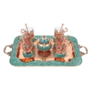 Persian Turquoise tea set