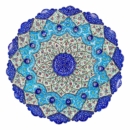 Luxury Copper Persian Enamel Plate 30cm