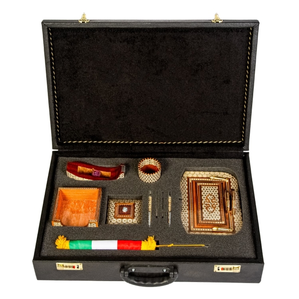 Persian Khatam Art Office Desk Gift Set
