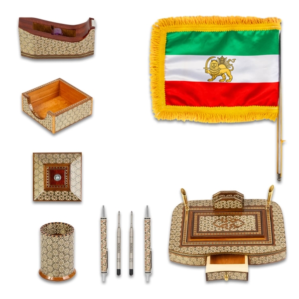 Persian Khatam Art Office Desk Gift Set