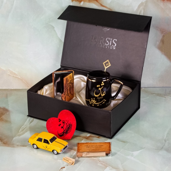 Ashegh Gift Set -عاشق- Gold Plated