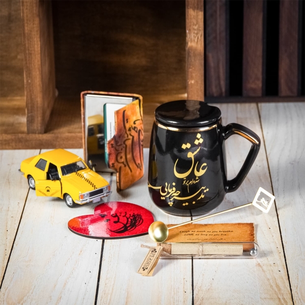 Ashegh Gift Set -عاشق- Gold Plated