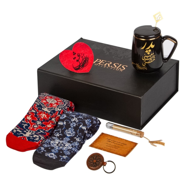 Persian Dad Gift Set – Gold Plated