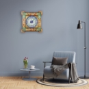 Persian Khatam and Minakari clock - Two Sizes