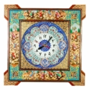 Persian Khatam and Minakari clock - Two Sizes