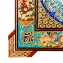 Persian Khatam and Minakari clock - Two Sizes