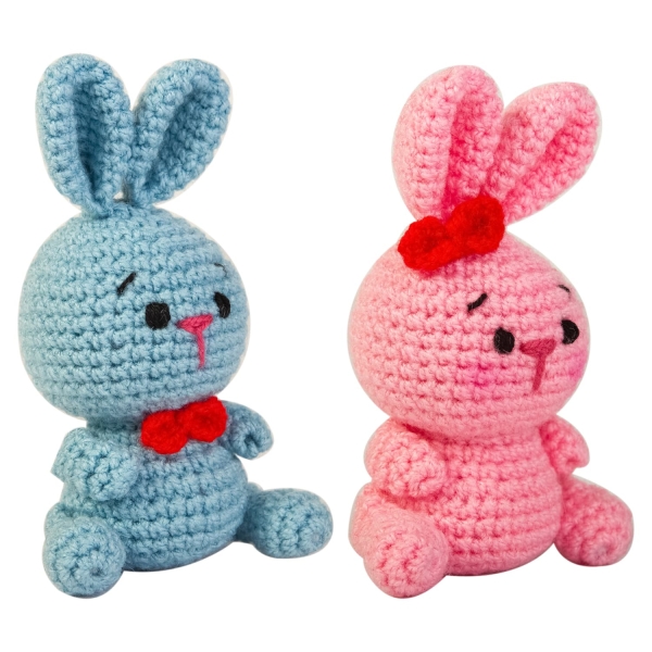 Handmade Rabbit Nowruz Doll Set