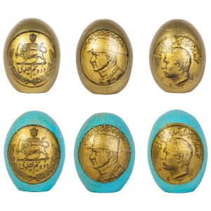 Pottery Transfer Technique Pahlavi Eggs