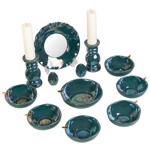 Teal Ceramic Haft Sin
