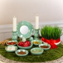 Turquoise Ceramic Haft Sin