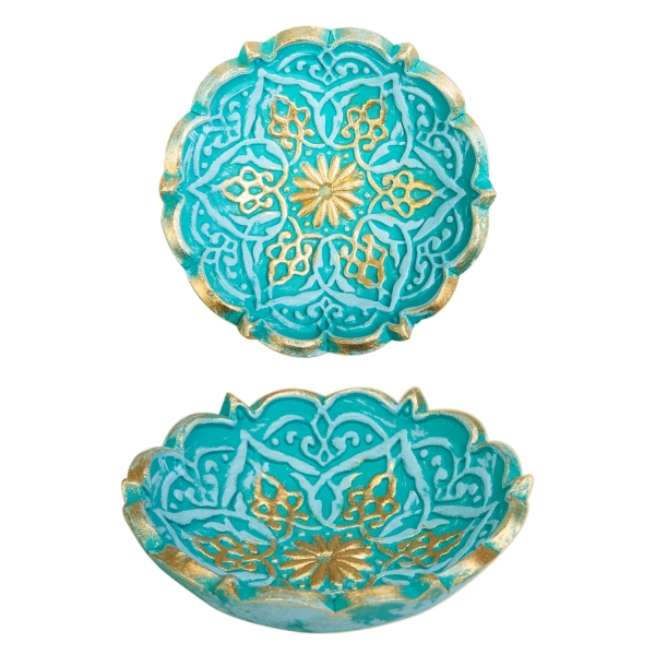 Turquoise Pottery Haft Sin Set