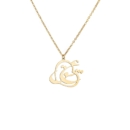 Loving Steel: A Heart-Shaped Necklace