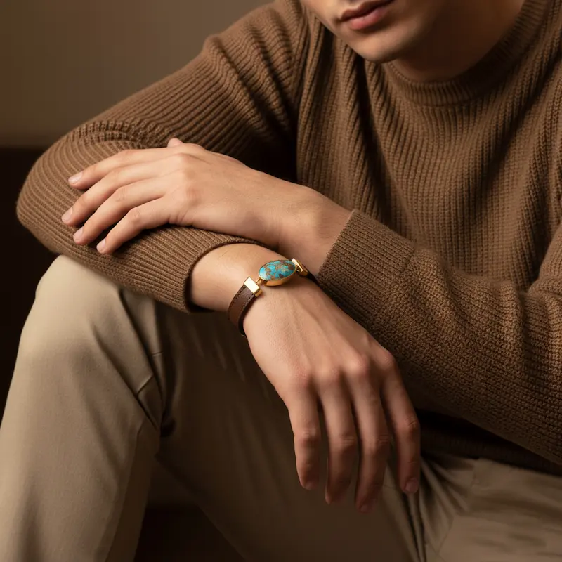 Persian Neishabour Turquoise Bracelets