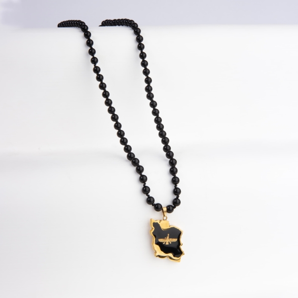 24k Farvahar Iran Necklace