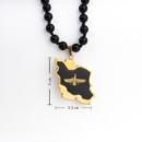 24k Farvahar Iran Necklace