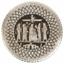 Ghalam Zani Persepolis Plate 40cm