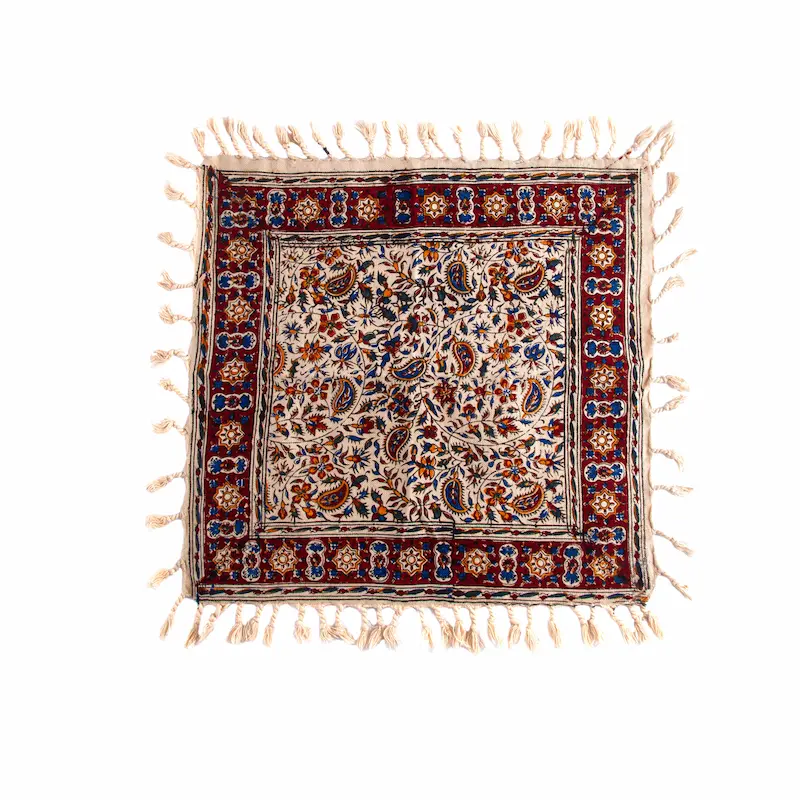 Minakari Tea Set for Two - Enamel Gift Set