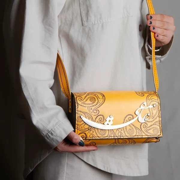 Small Love Calligraphy Shoulder Bag