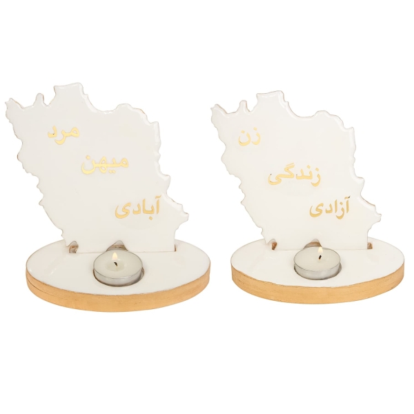 Zan Zendegi Azadi Candle Holder
