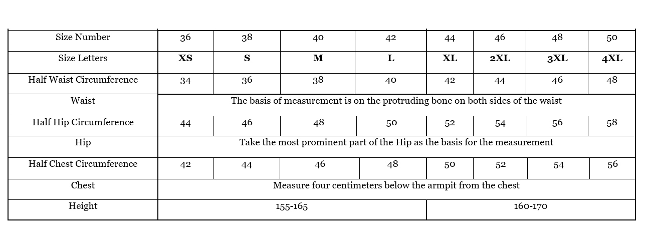 size sheet
