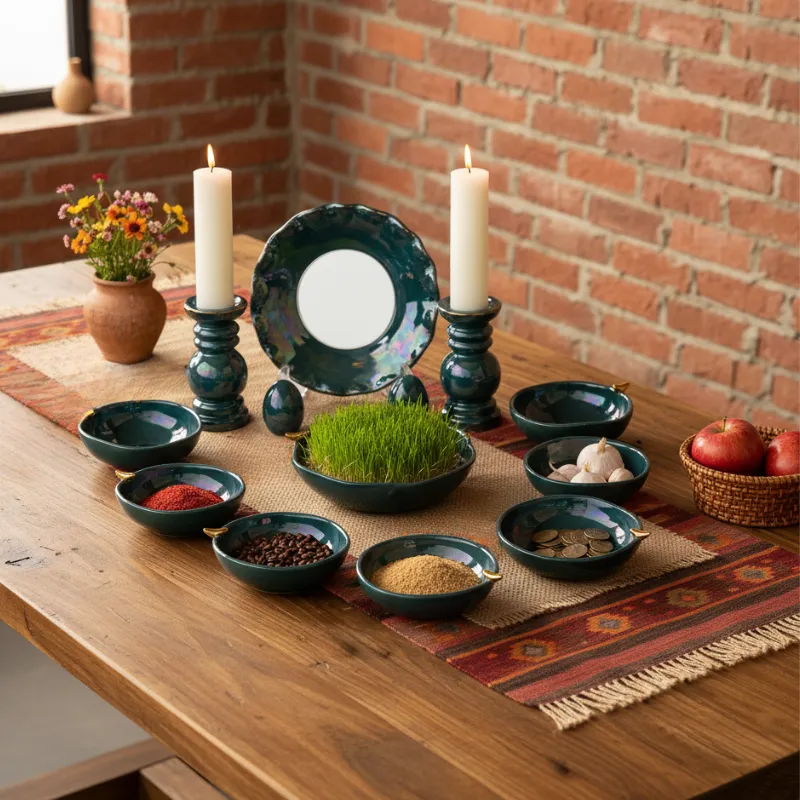 Teal Ceramic Haft Sin