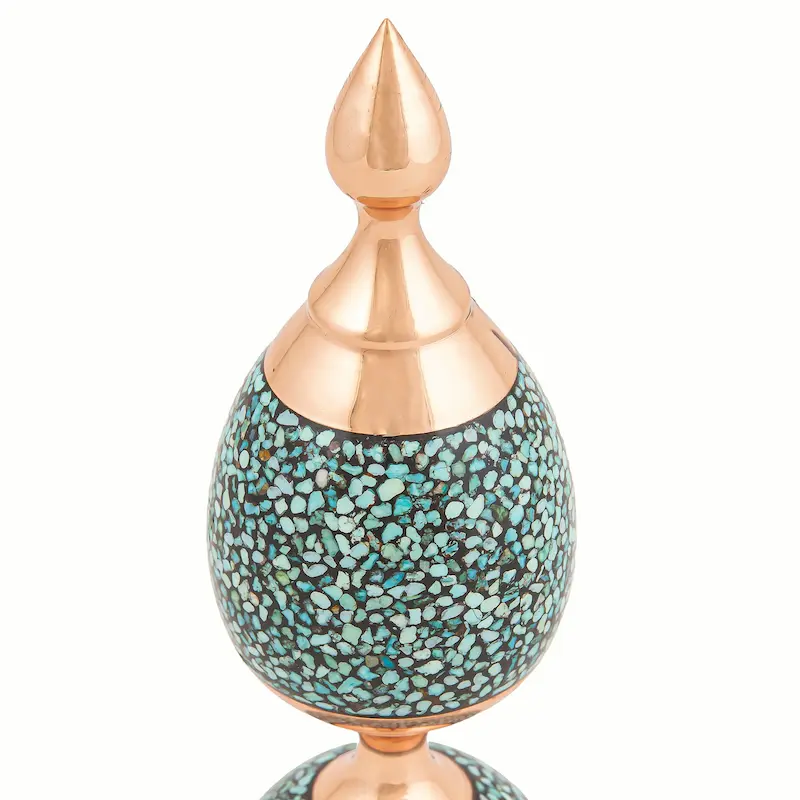 Persian Turquoise Art Decanter