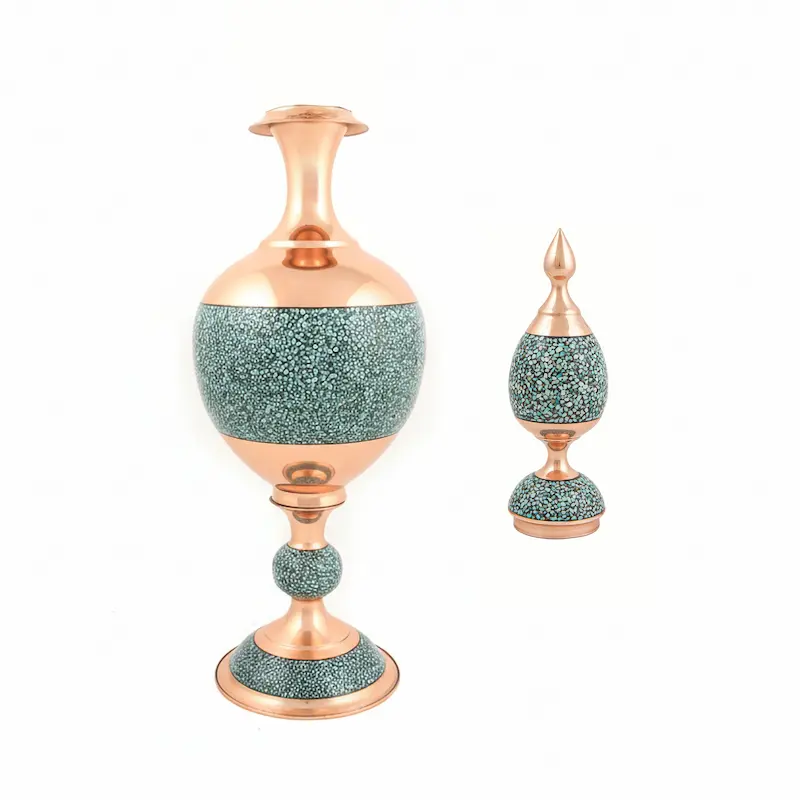 Persian Turquoise Art Decanter