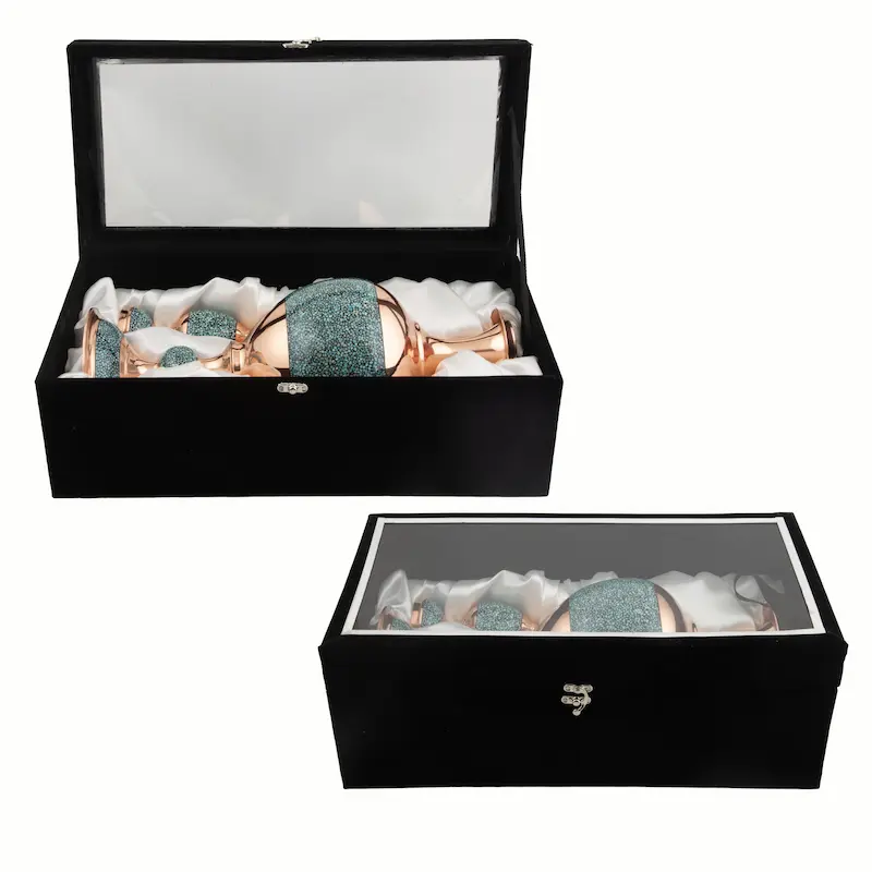 Persian Turquoise Art Decanter