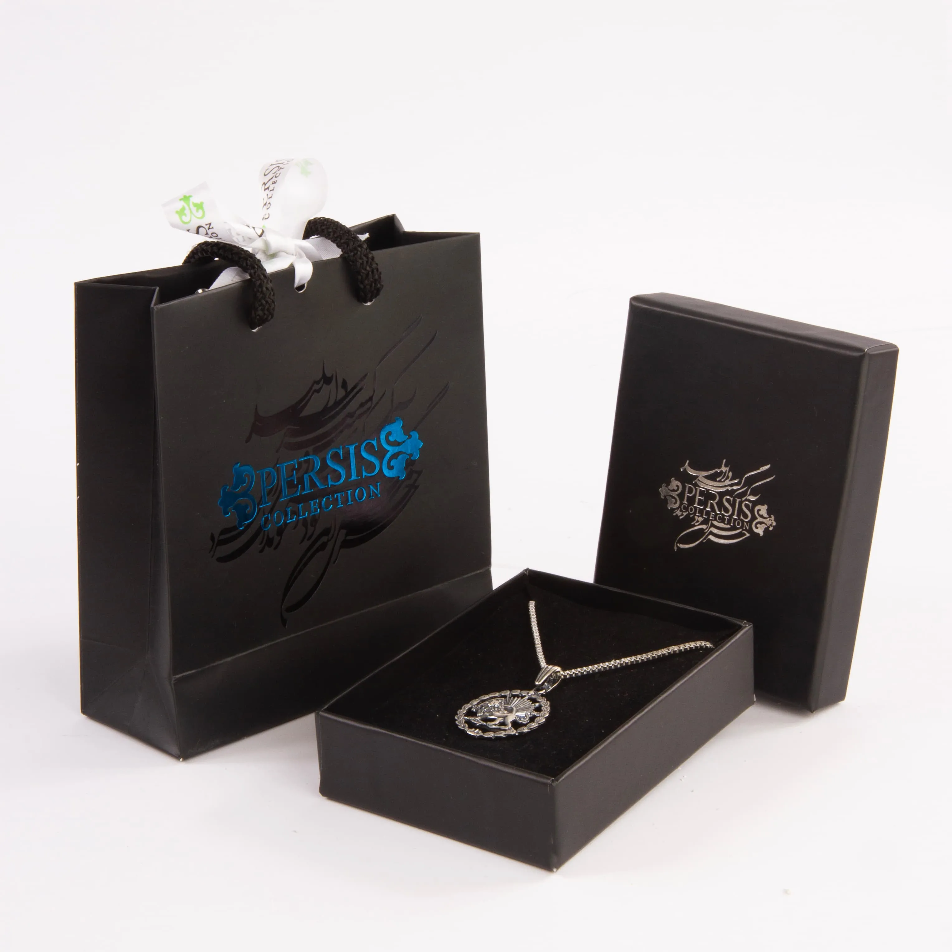 Lion and Sun 925 Silver Necklace