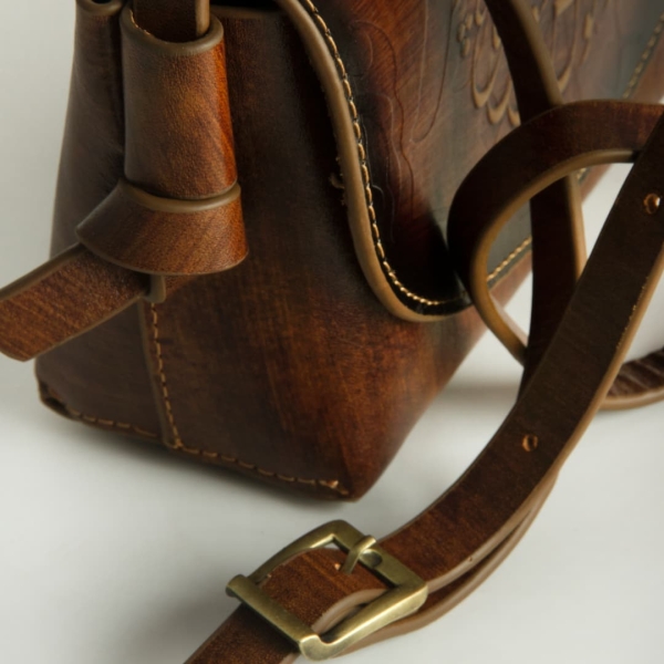 Mashgh Leather Shoulder Bag