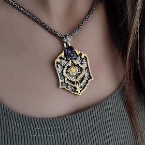 Enchanted Amethyst Garden