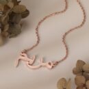 Farsi Name Necklace - 18k Gold and Silver