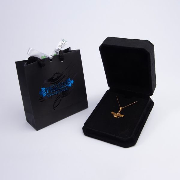 Farvahar 18k Gold Necklace 25mm