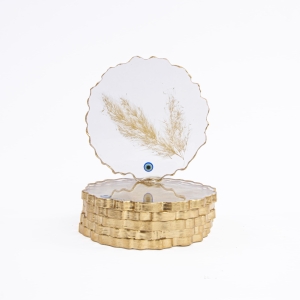 Opulent Evil Eye Coaster Set - Pack of 6