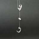 Persian Calligraphy Art Personalized Necklace