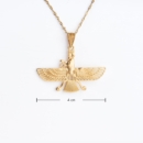 18k Gold Farvahar Necklace 40mm