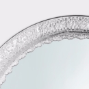 840 Silver Isfahan Ghalamzani Round Mirror Set