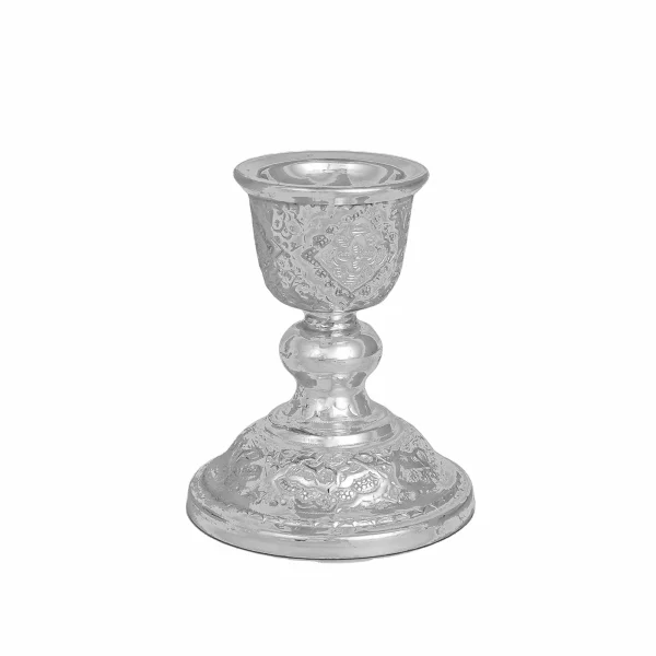 840 Silver Isfahan Ghalamzani Round Mirror Set
