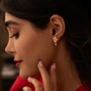 Cherished Love - 18k Gold and Pearl Earrings