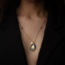 Elegant Beteh Jeghe Necklace - 24k Gold