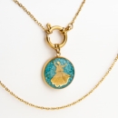 Elegant Sufi Sama Dance Necklace - 24k Gold