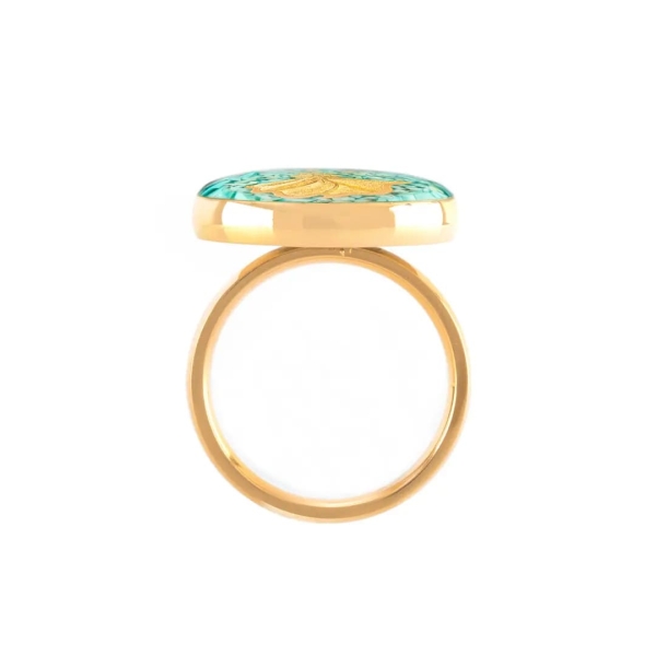 Elegant Sufi Sama Dance Ring – 24k Gold