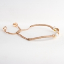 Eternal Love 18k Gold and Pearl Bracelet