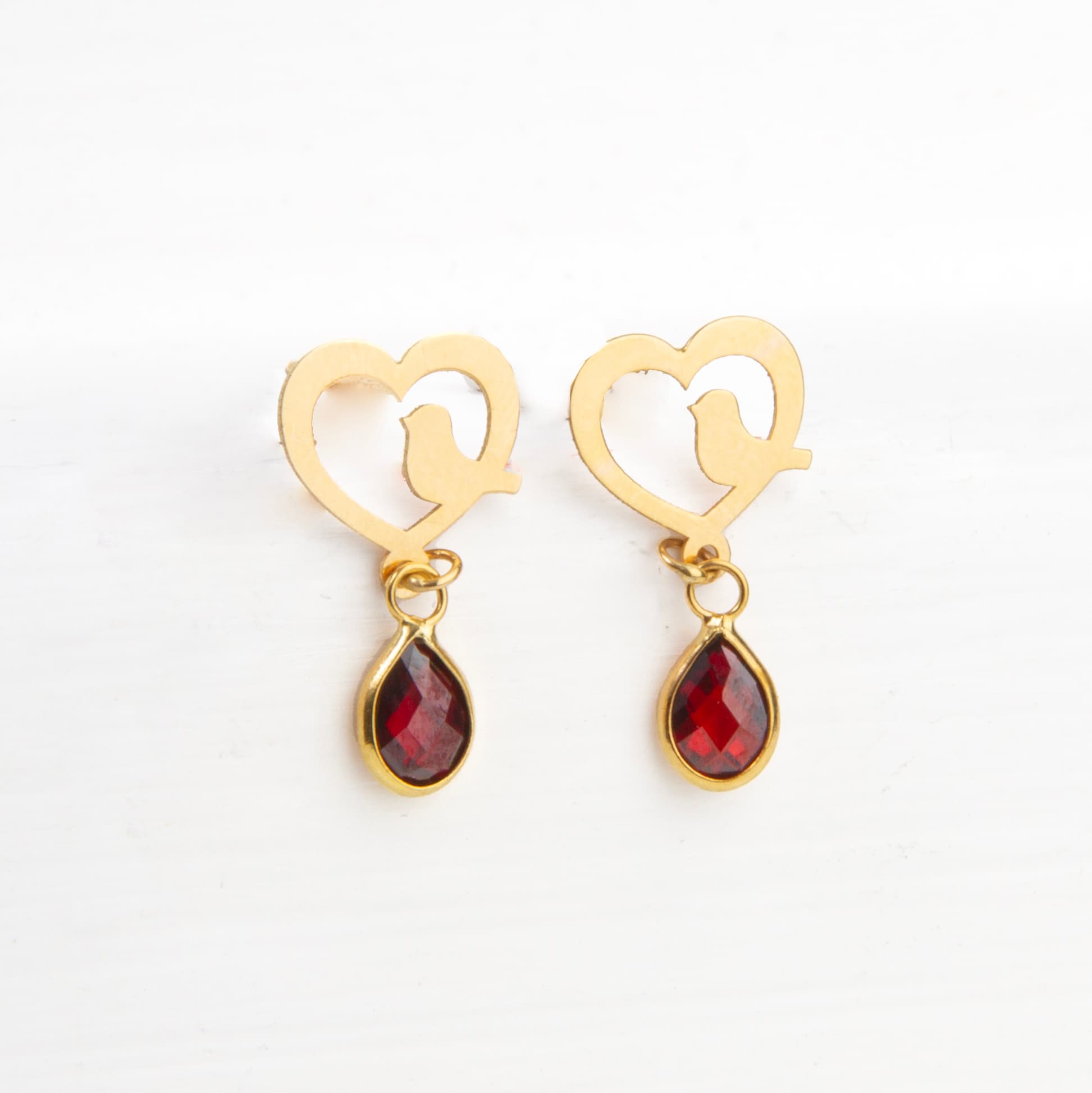 Freedom Love 18k Gold Earrings