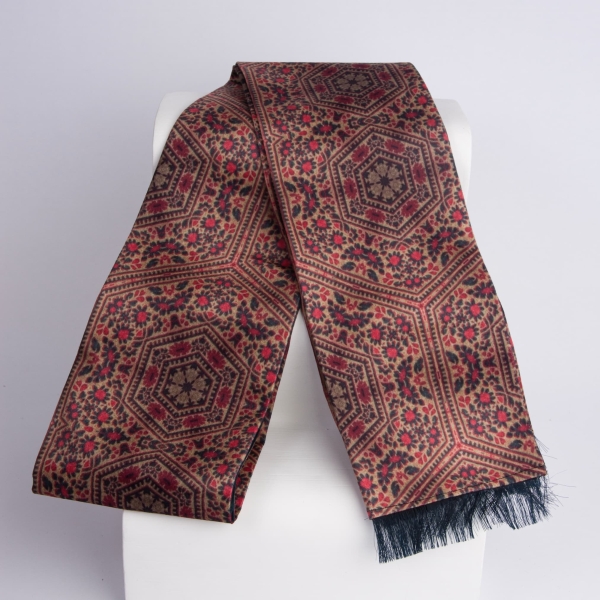 Geometric Floral Persian Neck Scarf