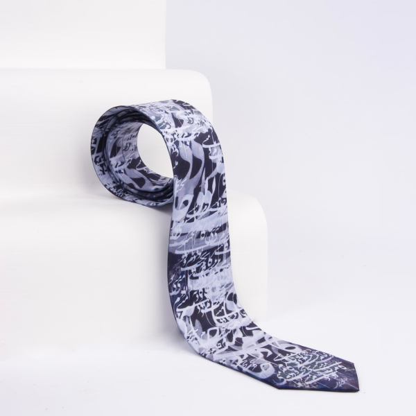Mashq Motif Persian Necktie